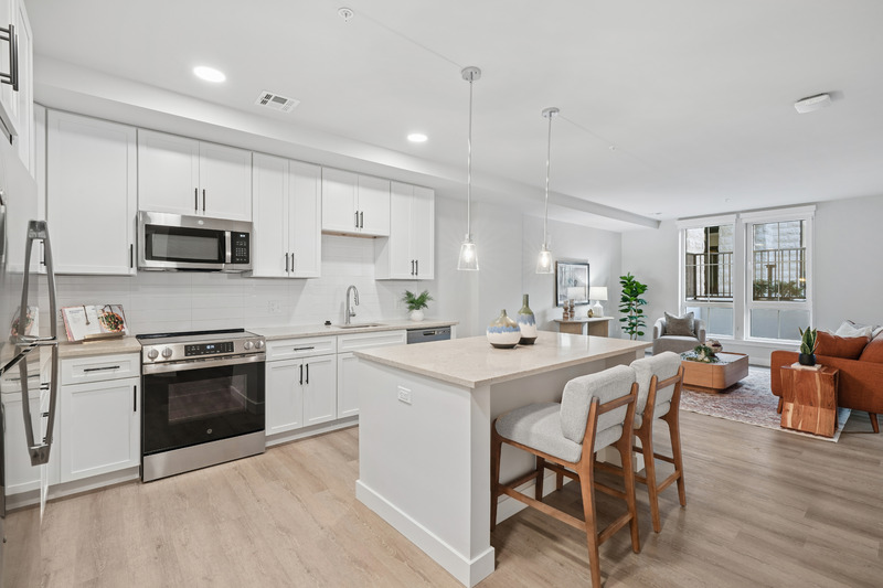 Piper townhome model interior - Norwalk, CT